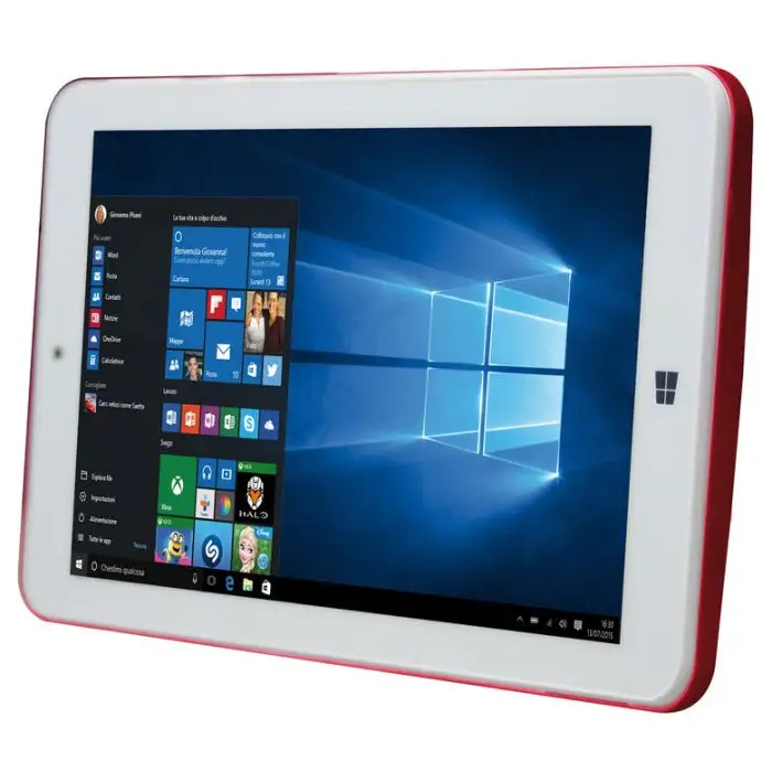 Mediacom WinPad W700 16 GB 17,8 cm (7&quot;) Intel Atom® 1 GB Windows 10 Home Rosso, Bianco , 099872 , Immagine 3