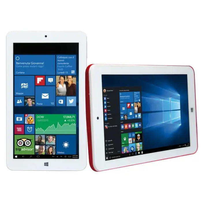Mediacom WinPad W700 16 GB 17,8 cm (7&quot;) Intel Atom® 1 GB Windows 10 Home Rosso, Bianco , 099872 , Immagine 5