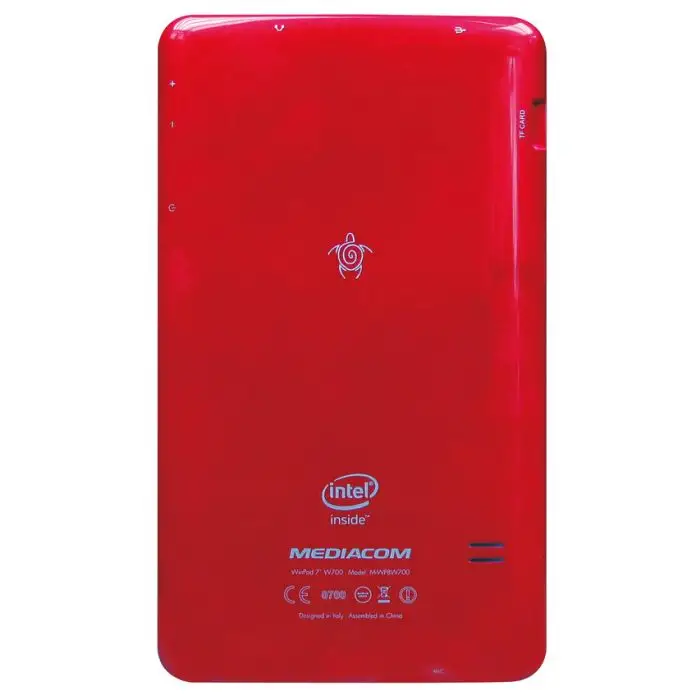 Mediacom WinPad W700 16 GB 17,8 cm (7&quot;) Intel Atom® 1 GB Windows 10 Home Rosso, Bianco , 099872 , Immagine 6