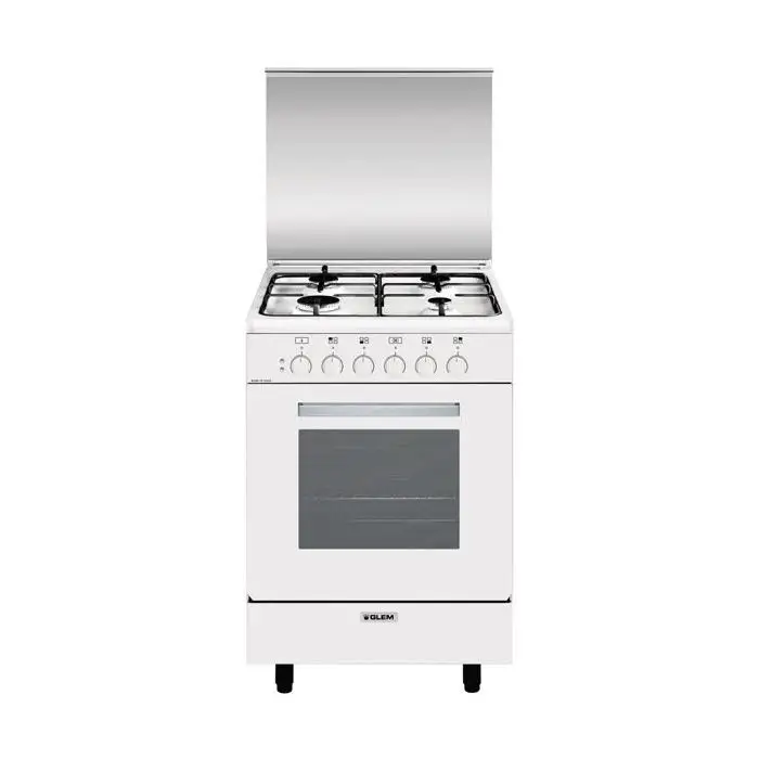 Glem Gas A554MX6 cucina Piano cottura Bianco A main product photo