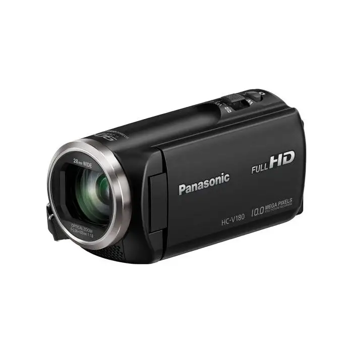 Panasonic HC-V180EG-K videocamera Videocamera palmare 2,51 MP MOS BSI Full HD Nero , 103332 , Immagine 4