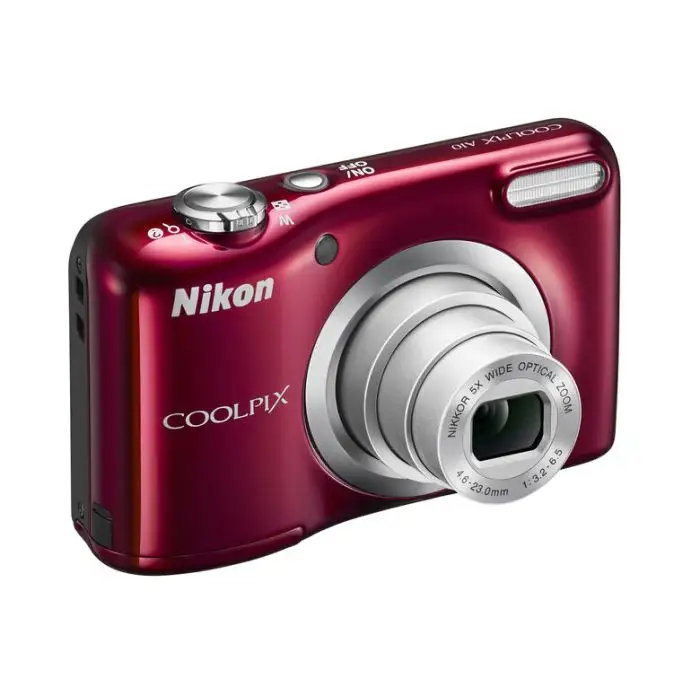 Nikon COOLPIX A10 1/2.3&quot; Fotocamera compatta 16,1 MP CCD 4608 x 3456 Pixel Rosso , 101369 , Immagine 3