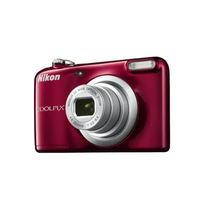 Nikon COOLPIX A10 1/2.3&quot; Fotocamera compatta 16,1 MP CCD 4608 x 3456 Pixel Rosso , 101369 , Immagine 4