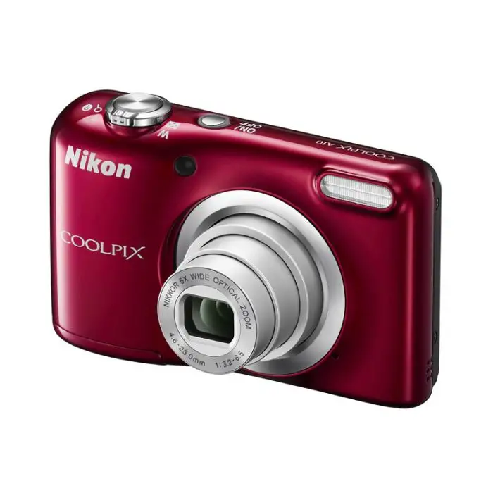 Nikon COOLPIX A10 1/2.3&quot; Fotocamera compatta 16,1 MP CCD 4608 x 3456 Pixel Rosso , 101369 , Immagine 2