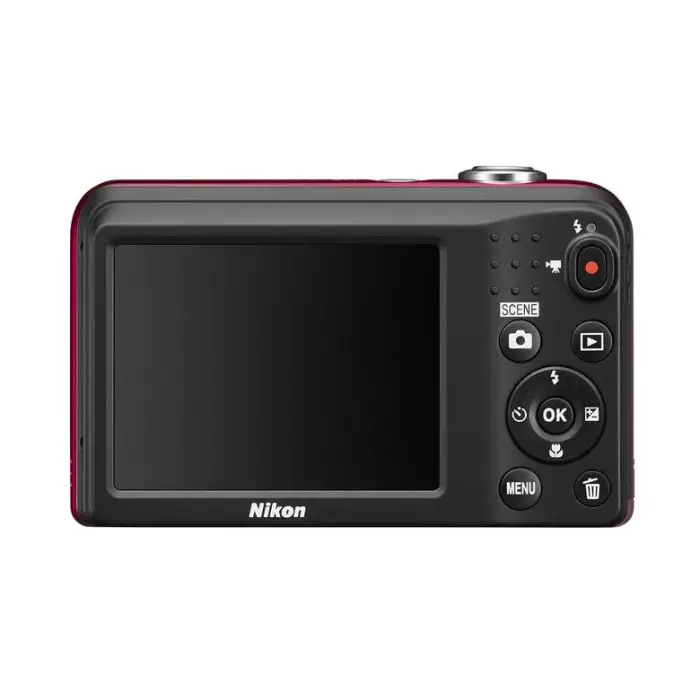 Nikon COOLPIX A10 1/2.3&quot; Fotocamera compatta 16,1 MP CCD 4608 x 3456 Pixel Rosso , 101369 , Immagine 5