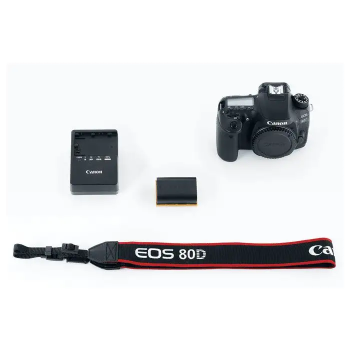Canon EOS 80D Corpo della fotocamera SLR 24,2 MP CMOS 6000 x 4000 Pixel Nero , 102501 , Immagine 4