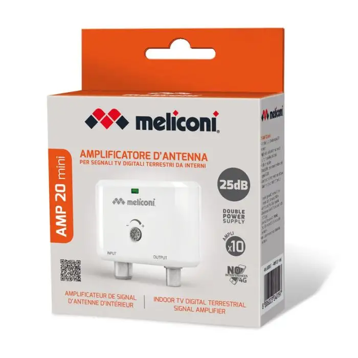 Meliconi AMP-20 MINI amplificatore d&#039;antenna per interni , 101410 , Immagine 4
