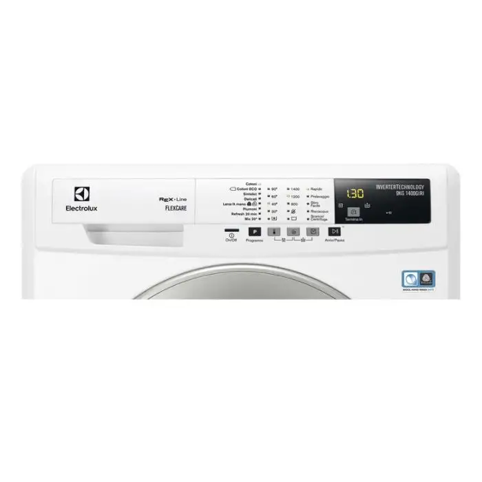 Electrolux RWF 1496 BR lavatrice Caricamento frontale 9 kg 1400 Giri/min Argento, Bianco , 101086 , Immagine 2