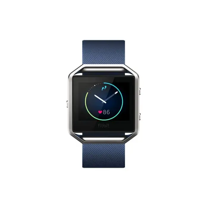 Fitbit Blaze orologio sportivo Touch screen Bluetooth Nero, Blu, Acciaio inossidabile , 101780 , Immagine 2