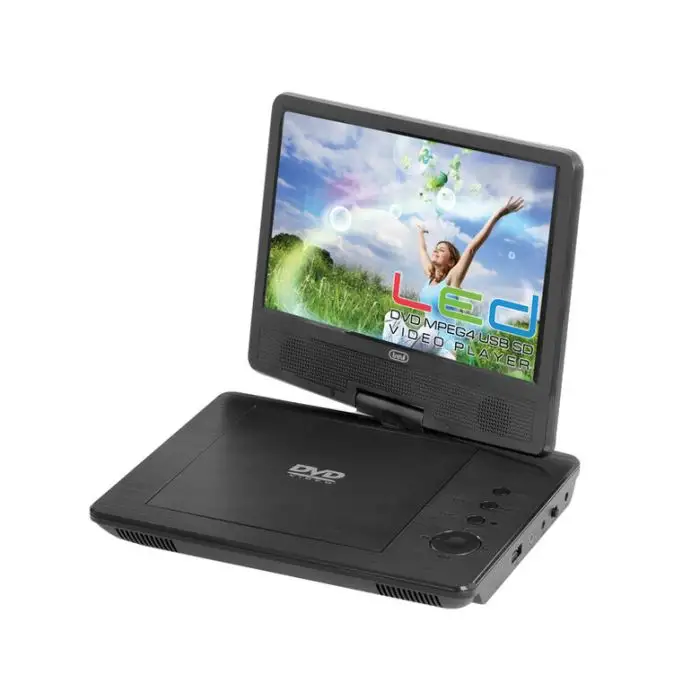 Trevi PDX 1409 Lettore DVD portatile Convertibile 22,9 cm (9&quot;) 800 x 480 Pixel Nero , 101509 , Immagine 2