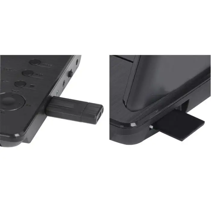Trevi PDX 1409 Lettore DVD portatile Convertibile 22,9 cm (9&quot;) 800 x 480 Pixel Nero , 101509 , Immagine 5