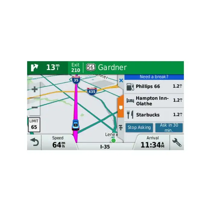 Garmin Drive 50LM navigatore Fisso 12,7 cm (5&quot;) TFT Touch screen 170,8 g Nero , 103764 , Immagine 2