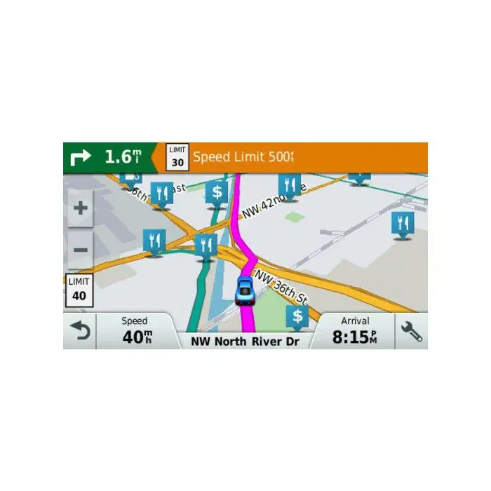 Garmin Drive 50LM navigatore Fisso 12,7 cm (5&quot;) TFT Touch screen 170,8 g Nero , 103764 , Immagine 3