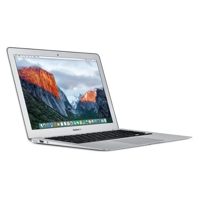 Apple MacBook Air Computer portatile 33,8 cm (13.3&quot;) HD Intel® Core™ i5 di quinta generazione 8 GB LPDDR3-SDRAM 128 GB Flash Wi-Fi 5 (802.11ac) Mac OS X 10.11 El Capitan Argento , Notebook , 102934 , Immagine 2