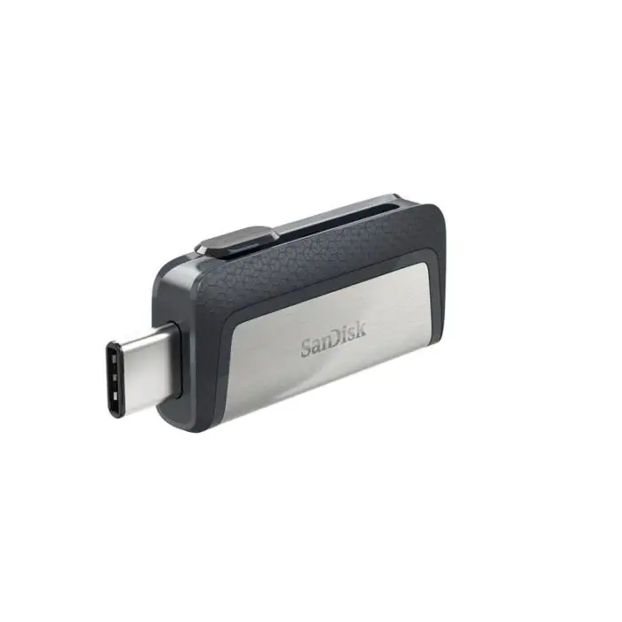 SanDisk Ultra Dual Drive USB Type-C unità flash USB 32 GB USB Type-A / USB Type-C 3.2 Gen 1 (3.1 Gen 1) Nero, Argento , 116286 , Immagine 8