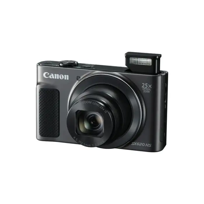 Canon PowerShot SX620 HS 1/2.3&quot; Fotocamera compatta 20,2 MP CMOS 5184 x 3888 Pixel Nero , 103371 , Immagine 5