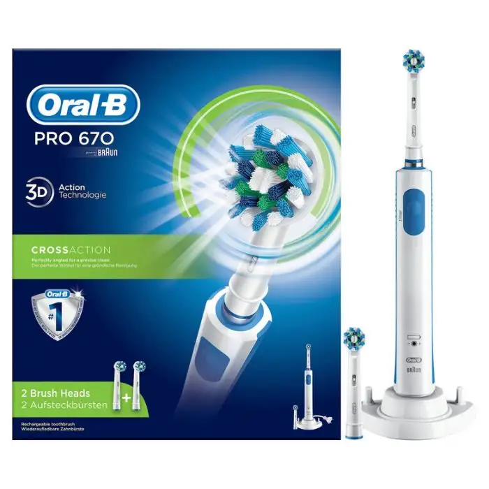 Oral-B PRO Spazzolino elettrico 670 Cross Action , 102779 , Immagine 2
