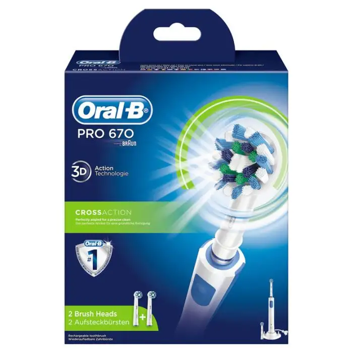 Oral-B PRO Spazzolino elettrico 670 Cross Action , 102779 , Immagine 4