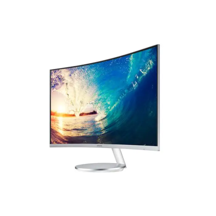 Samsung C27F591FDU 68,6 cm (27&quot;) 1920 x 1080 Pixel Full HD LED Argento, Bianco , 103489 , Immagine 10