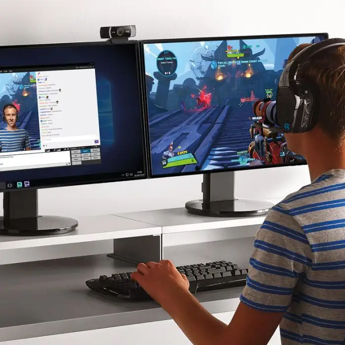 Logitech C922 PRO HD STREAM webcam 1920 x 1080 Pixel USB Nero , 135443 , Immagine 12