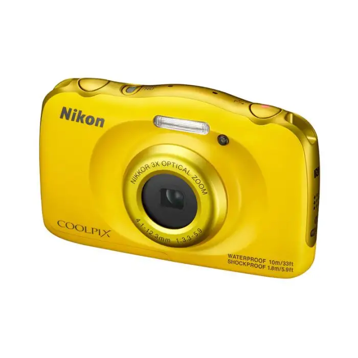 Nikon COOLPIX W100 Kit 1/3.1&quot; Fotocamera compatta 13,2 MP CMOS 4160 x 3120 Pixel Giallo , 106632 , Immagine 3