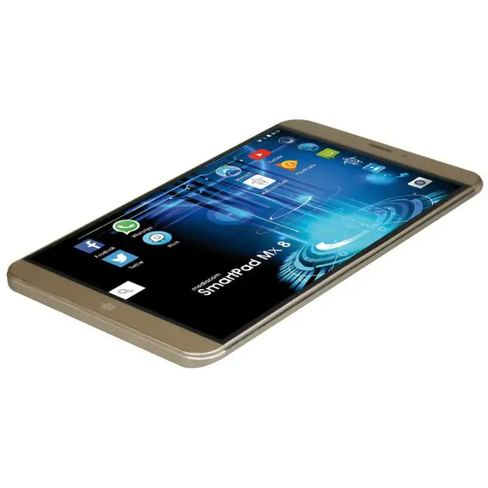 Mediacom SmartPad Mx 8 4G LTE 16 GB 20,3 cm (8&quot;) Mediatek 1 GB Wi-Fi 4 (802.11n) Android 6.0 Oro , 113486 , Immagine 4