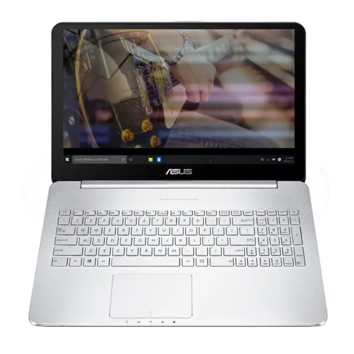 ASUS N552VW Computer portatile 39,6 cm (15.6&quot;) Full HD Intel® Core™ i7 della sesta generazione 16 GB DDR4-SDRAM 1128 GB HDD+SSD Wi-Fi 4 (802.11n) Windows 10 Home Argento , 104665 , Immagine 2