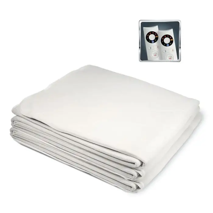Imetec Scaldasonno Sensitive Maxi Doubl Coperta elettrica 300 W Bianco Microfibra , 106900 , Immagine 2