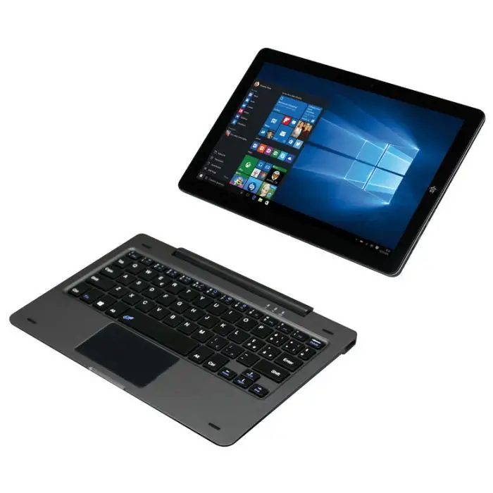 Mediacom WinPad 10.1 U10 Ibrido (2 in 1) 25,6 cm (10.1&quot;) Touch screen HD Intel Atom® 2 GB DDR3L-RS-SDRAM 32 GB Flash Windows 10 Home Nero , 104646 , Immagine 4