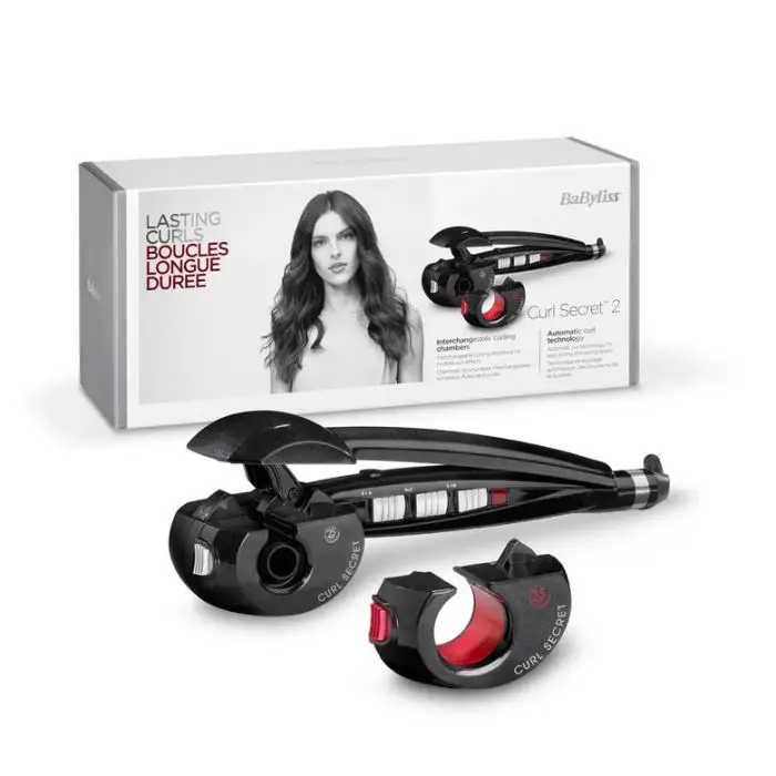BaByliss Curl Secret Ionic 2 Ferro arricciacapelli automatico Caldo Nero 2,5 m , 108969 , Immagine 4