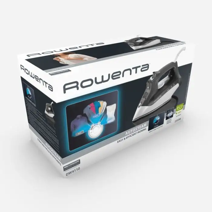 Rowenta Autosteam DW4110 Ferro da stiro a secco e a vapore 2350 W Nero, Bianco , 108555 , Immagine 4
