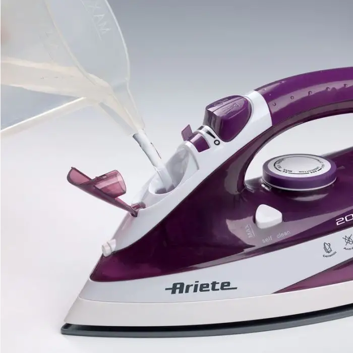 Ariete 6235 Ferro da stiro a secco e a vapore Ceramica 2000 W Porpora, Bianco , 102697 , Immagine 3