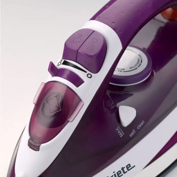 Ariete 6235 Ferro da stiro a secco e a vapore Ceramica 2000 W Porpora, Bianco , 102697 , Immagine 4