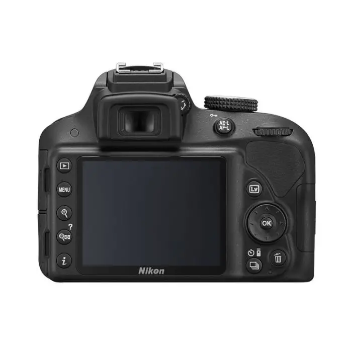 Nikon D3300 + AF-P 18-55mm + SD 8GB Kit fotocamere SLR 24,2 MP CMOS 6000 x 4000 Pixel Nero , 99346 , Immagine 3