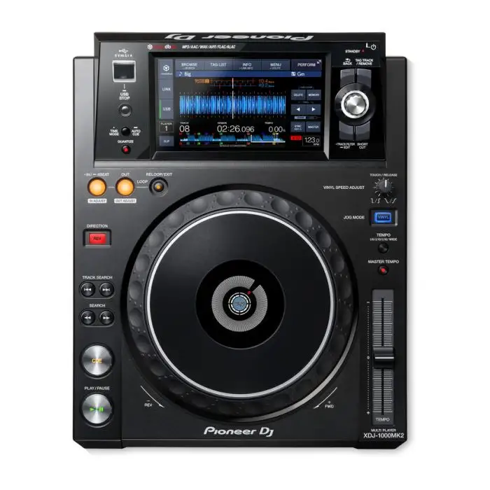 Pioneer DJ XDJ-1000MK2 controller per DJ main product photo