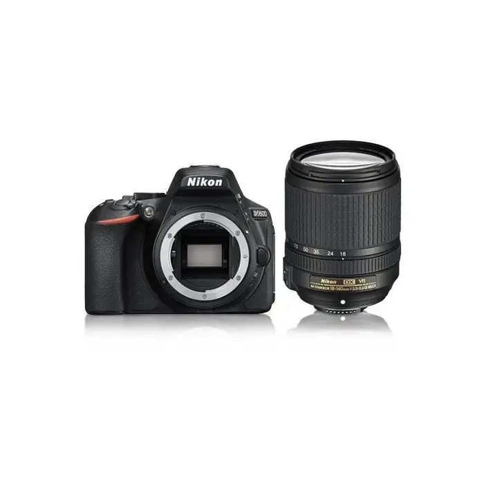 Nikon D5600 + AF-S DX 18-140mm G ED VR Kit fotocamere SLR 24,2 MP CMOS 6000 x 4000 Pixel Nero , 114592 , Immagine 2