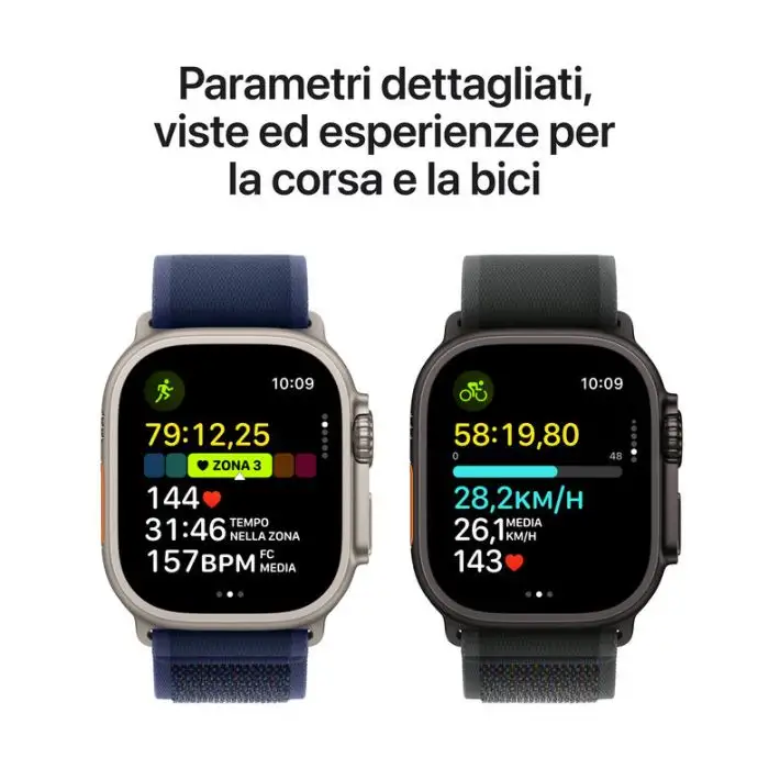 Apple Watch Ultra 2 GPS + Cellular 49mm Cassa Titanio Nero con Nero Trail Loop - M/L , Pc Notebook , 155551 , Immagine 4