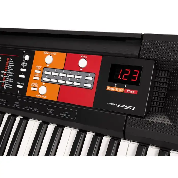 Yamaha PSR-F51 tastiera MIDI 61 chiavi Nero , 136215 , Immagine 2