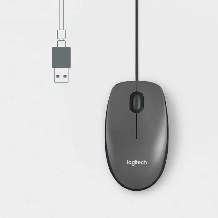 Logitech M100 mouse Ambidestro USB tipo A Ottico 1000 DPI , 146481 , Immagine 3