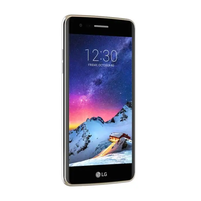 LG K8 2017 (M200N) 12,7 cm (5&quot;) SIM singola Android 7.0 4G Micro-USB 1,5 GB 16 GB 2500 mAh Nero, Oro , 110690 , Immagine 2