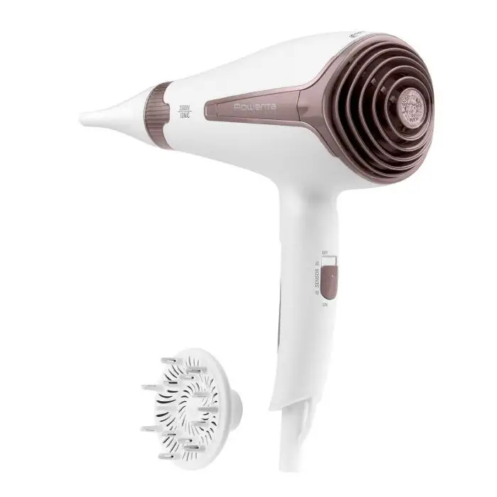 Rowenta CV7930 Silence AC Sensor Premium Care Asciugacapelli Silenzioso, 2300 W, con Generatore di Ioni, Diffusore e Sensore di Funzionamento , 112026 , Immagine 3