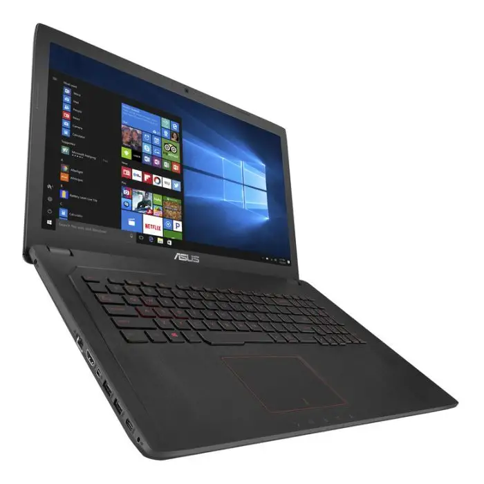 ASUS FX753VD-GC193T Computer portatile 43,9 cm (17.3&quot;) Full HD Intel® Core™ i7 di settima generazione 16 GB DDR4-SDRAM 1256 GB HDD+SSD NVIDIA® GeForce® GTX 1050 Wi-Fi 5 (802.11ac) Windows 10 , 111230 , Immagine 2