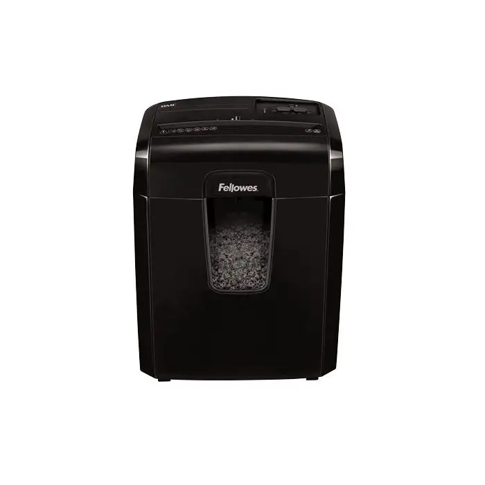 Fellowes Destructora 8Mc distruggi documenti Taglio a frammenti 22 cm Nero , 140249 , Immagine 5