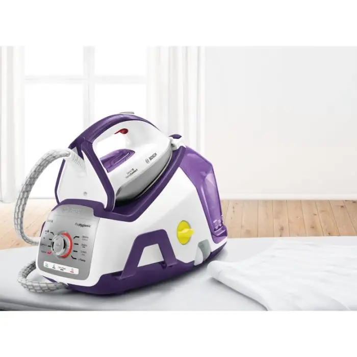 Bosch Serie 8 TDS8080 ferro da stiro a caldaia 2400 W 1,8 L Ceranium Glissée Pro Porpora, Bianco , 114611 , Immagine 4