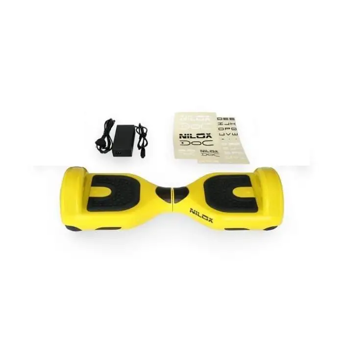 Nilox 30NXBK65D2N03 hoverboard 10 km/h 4300 mAh Nero, Giallo , 110656 , Immagine 5