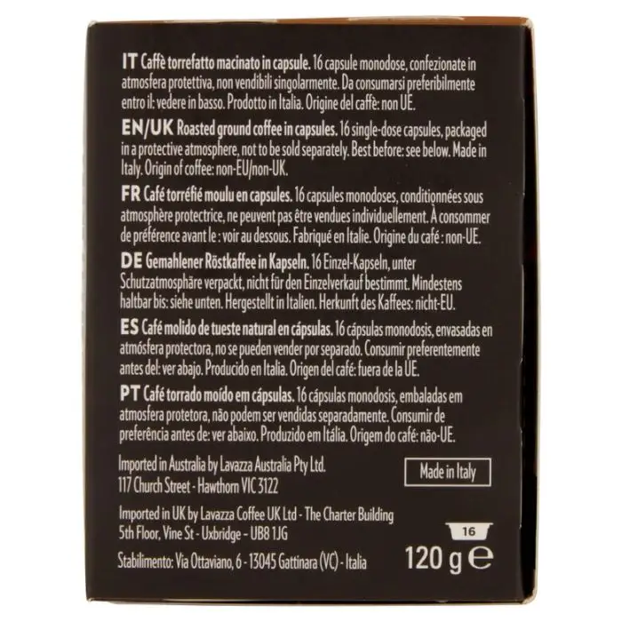 Lavazza A Modo Mio Qualità Oro Caffè d&#039;Altura, 16 Capsule , 152388 , Immagine 4