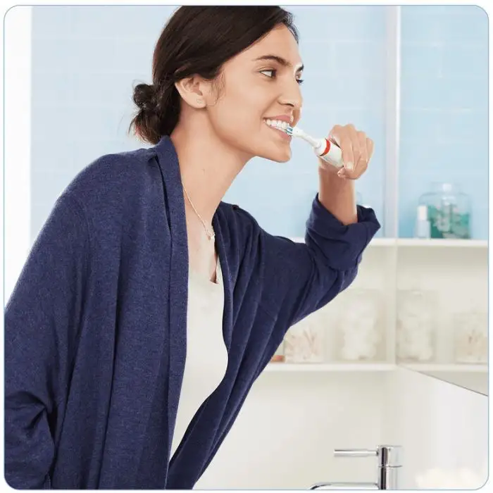 Oral-B Smart 4 4500N CrossAction Adulto Spazzolino rotante-oscillante Bianco , 126967 , Immagine 9