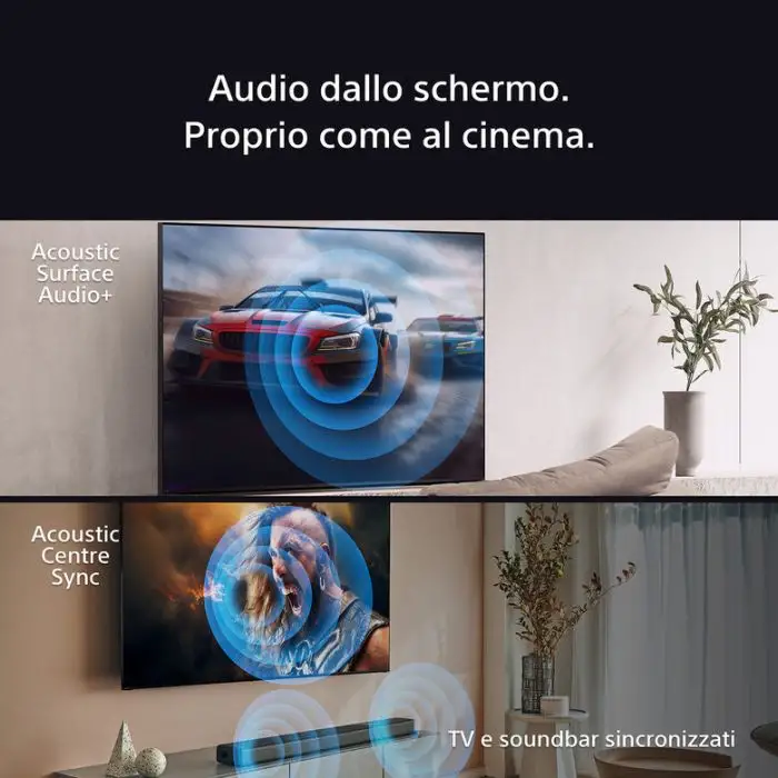 Sony K65XR83AEP Televisione Smart TV 65 Pollici Oled 4K Bravia Nero , 154015 , Immagine 4