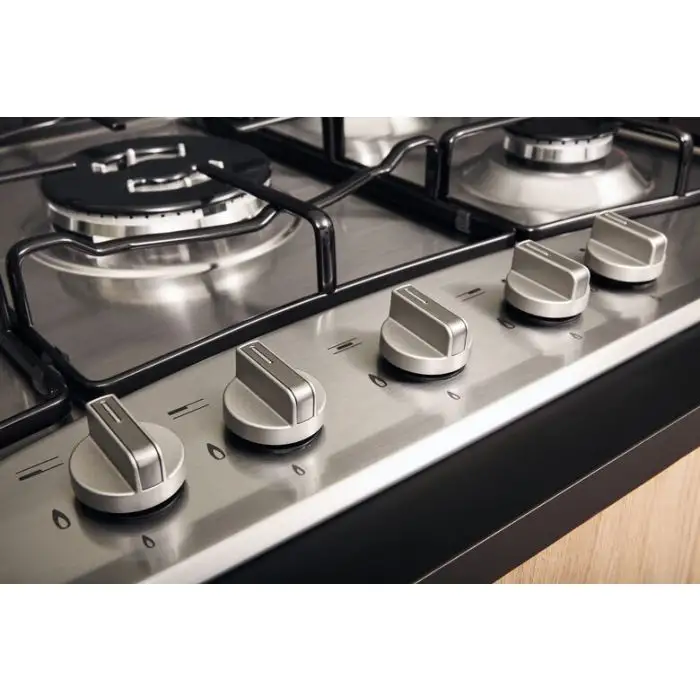 Hotpoint PCN 752 T/IX/HAR piano cottura Acciaio inossidabile Da incasso 75 cm Gas 5 Fornello(i) , 110046 , Immagine 4