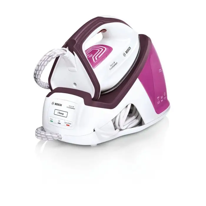 Bosch Serie 4 TDS4020 ferro da stiro a caldaia 2400 W 1,4 L Piastra Ceranium Glissée Rosso, Bianco , 132285 , Immagine 4